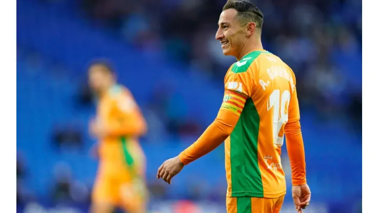 ESP: RCD Espanyol-Real Betis. La Liga Santander Andres Guardado of Real Betis during the La Liga match between RCD Espan
