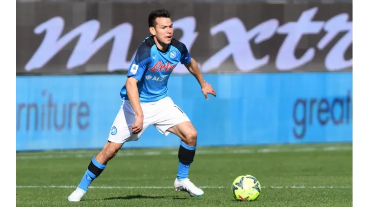 HIRVING LOZANO, Serie A 2022-23, Spezia-Napoli 0-3, azione, single shot SERIE A 2022-23 SPEZIA-NAPOLI 0-3
