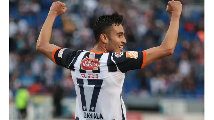 Jesús Zavala con Monterrey en el torneo Clausura 2014.
