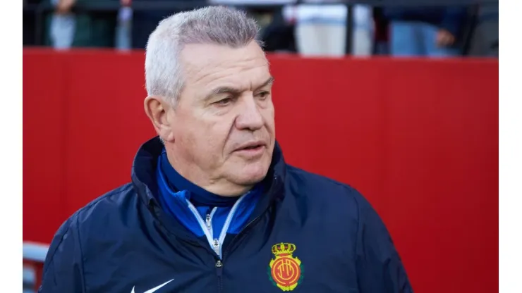 February 11, 2023, SEVILLA, SEVILLA, SPAIN: Javier Aguirre, head coach of RCD Mallorca, looks on during the spanish leag
