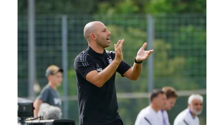 Javier Mascherano (selectionneur de l equipe d Argentine) FOOTBALL : France U20 vs Argentine U20 - Tournoi Maurice Revel
