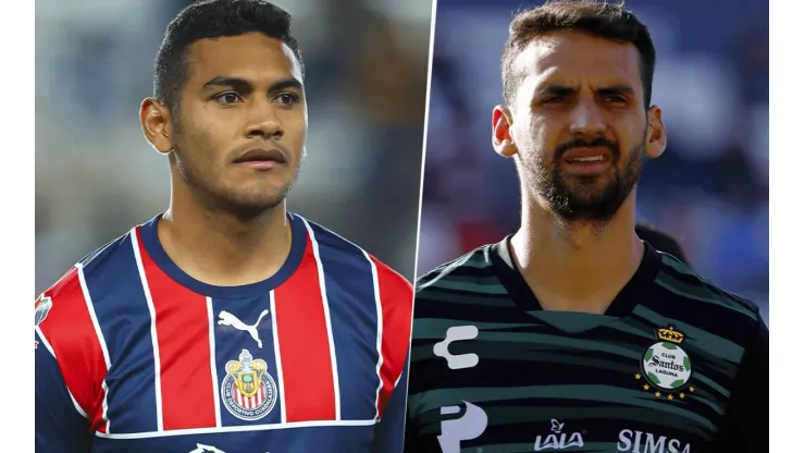 Chivas de Guadalajara vs. Santos Laguna por la Liga MX.
