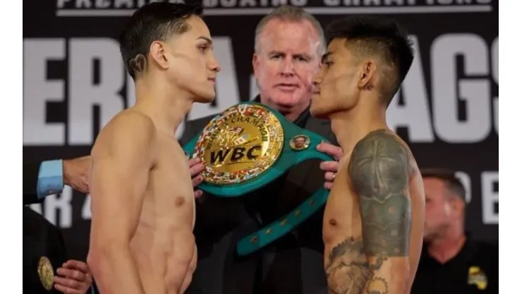 Brandon Figueroa vs. Mark Magsayo desde California.
