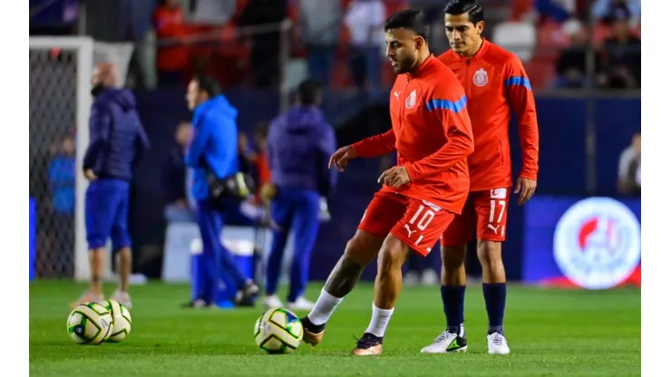 Alexis Vega pudo entrenar con normalidad
