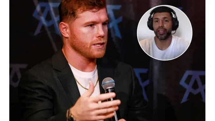 Agüero volvió a hablar sobre el escándalo con Canelo Álvarez.
