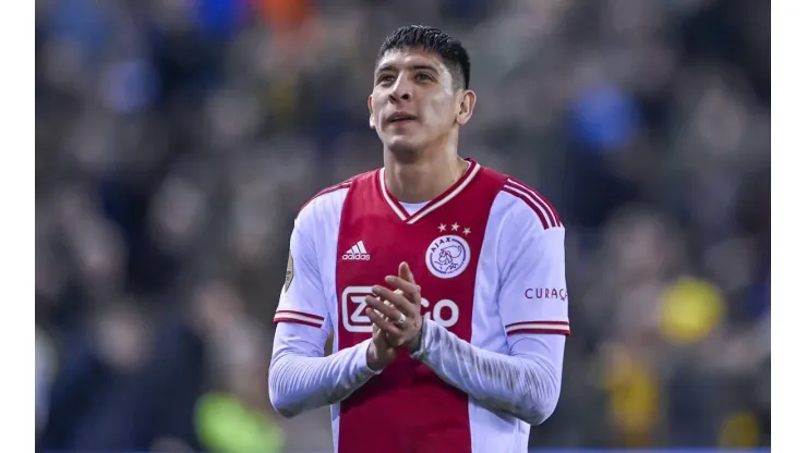 ARNHEM, 26-02-2023, GelreDome, Dutch Eredivisie Football, season 2022 / 2023, Vitesse - Ajax, final result 1-2, Ajax pla
