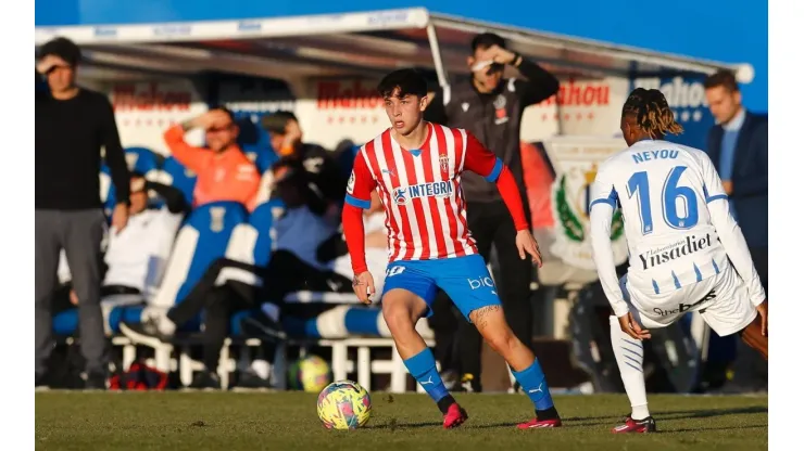 Jordan Carrillo (Gijon), FEBRUARY 4, 2023 - Football / Soccer : Spanish La Liga Smartbank match between CD Leganes 1-0 R
