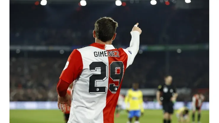 Santiago Giménez Feyenoord 2023
