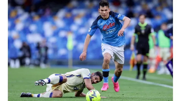 Chucky Lozano jugó 63 minutos en el Napoli
