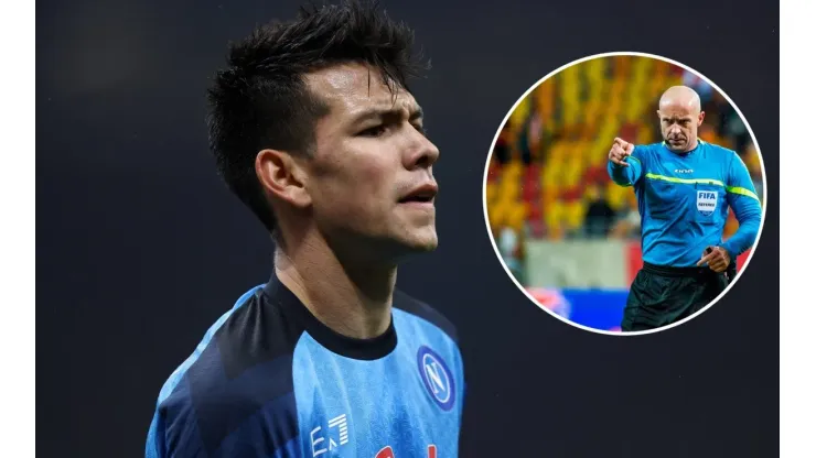 Hirving Lozano expuso al arbitraje
