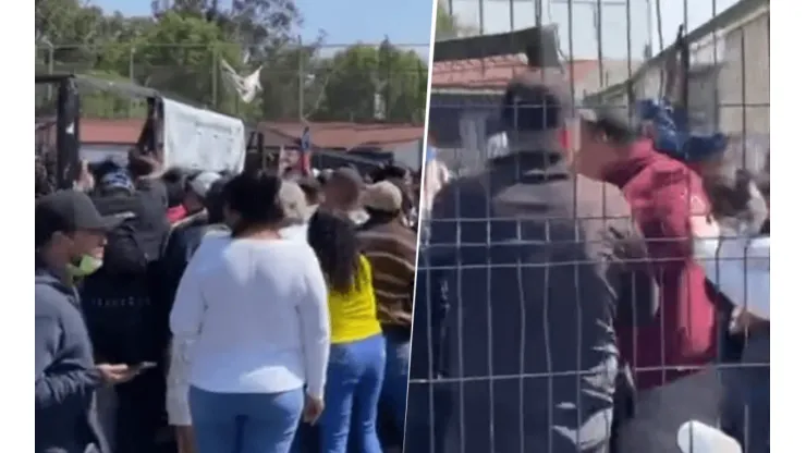 Problemas en el Estadio Azteca
