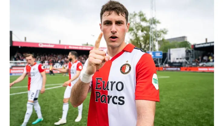 Eredivisie: Excelsior v Feyenoord Rotterdam - Santiago Gimenez of Feyenoord during the match between Excelsior v Feyenoo
