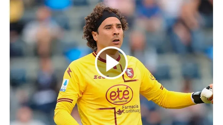 Guillermo "Memo" Ochoa, una de las figuras del Salernitana.
