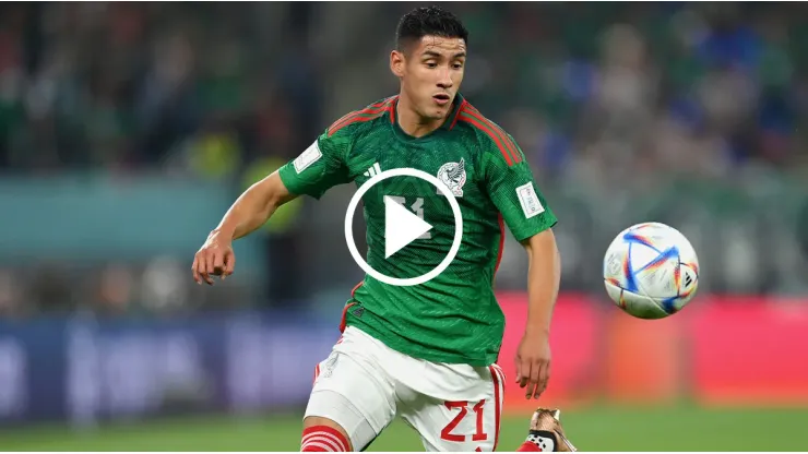 Uriel Antuna, opción como titular para el partido de México.
