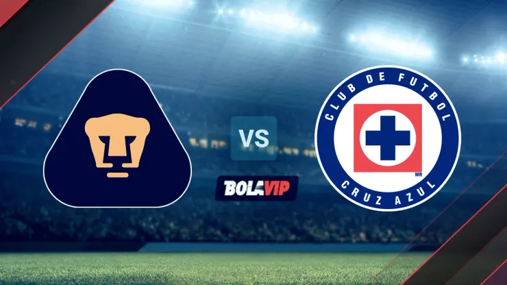 Pumas UNAM y Cruz Azul se miden en un amistoso.
