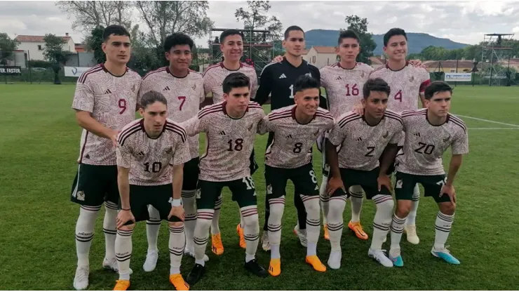 La Selección México Sub 23 quiere la final del Torneo Maurice Revello 2023.
