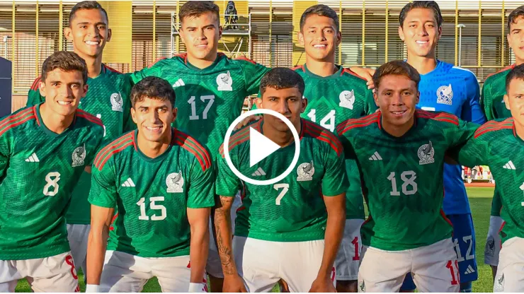 Nueva presentación de la Selección México Sub 23.
