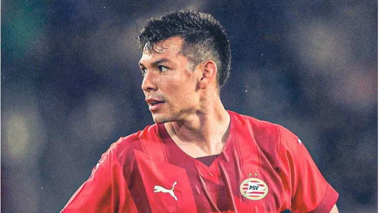 Hirving Lozano, con hambre de gloria en PSV.
