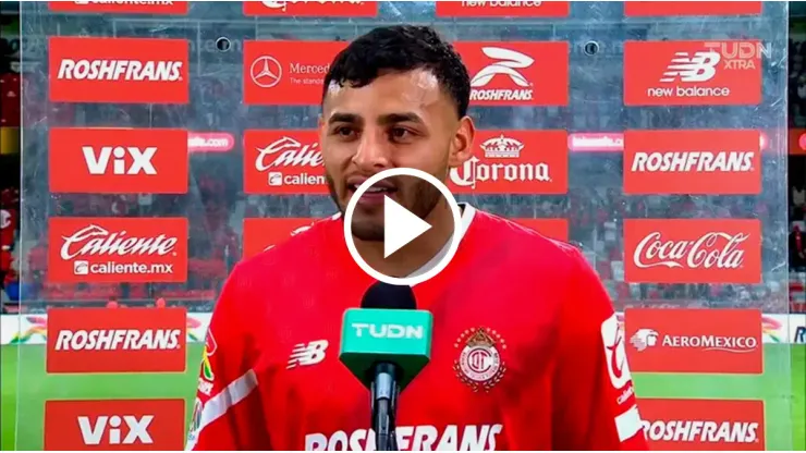 Alexis Vega y un debut auspicioso en Toluca.
