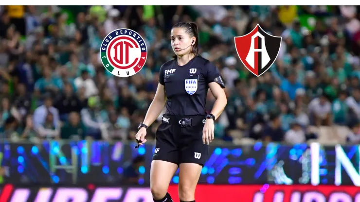 Karen Hernández es la designada para dirigir Toluca vs. Atlas de la Jornada 14
