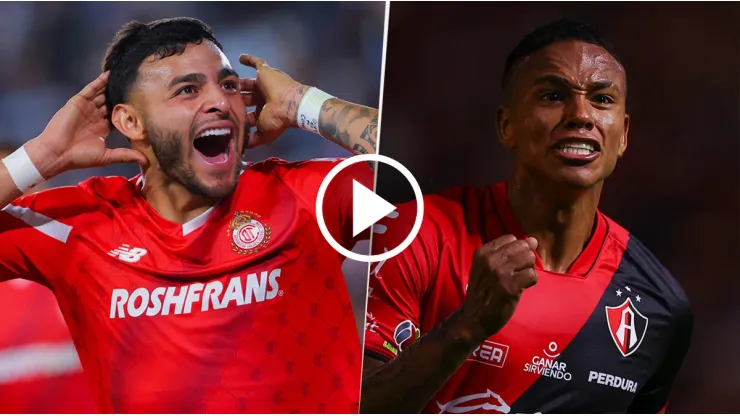 Toluca vs. Atlas, por la Liga MX.
