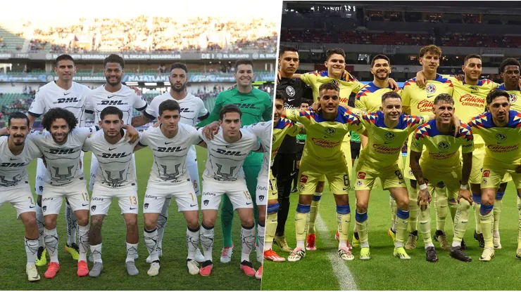 Pumas y América se enfrentan este sábado
