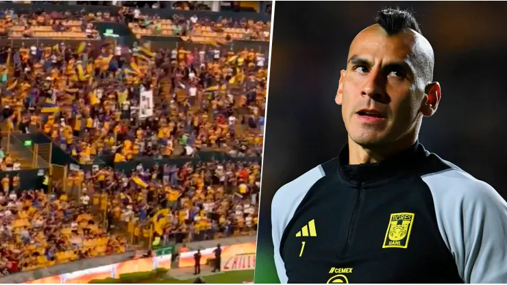 "La hinchada de Nahuel": el homenaje de la afición de Tigres a Nahuel Guzmán tras la sanción
