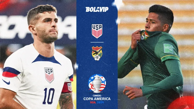 Estados Unidos y Bolivia se miden por la Jornada 1 del Grupo C.
