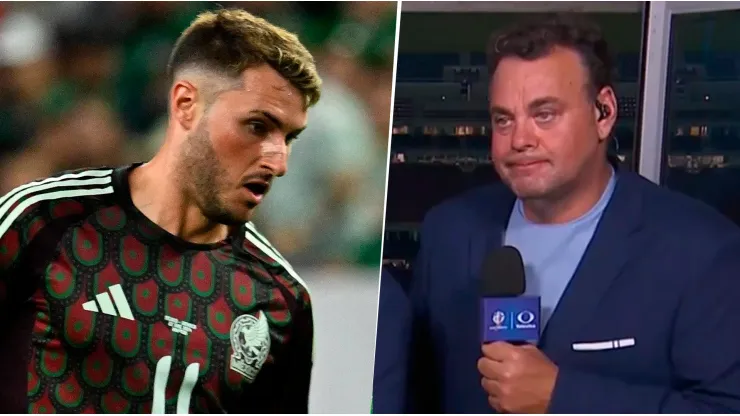 David Faitelson destroza a Santiago Giménez por su actuación en el México vs. Jamaica
