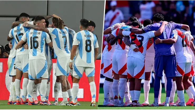 Argentina y Perú se enfrentan este sábado
