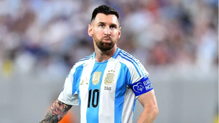 Lionel Messi está ausente en el partido ante Perú
