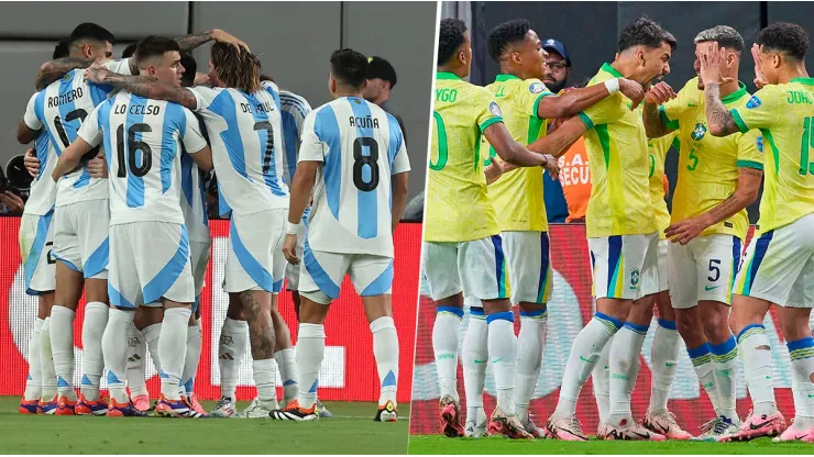 Argentina y Brasil podrían cruzarse en la Copa América 2024
