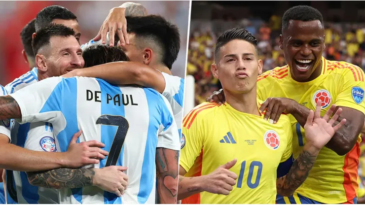 Argentina vs. Colombia, por la final de la Copa América 2024.
