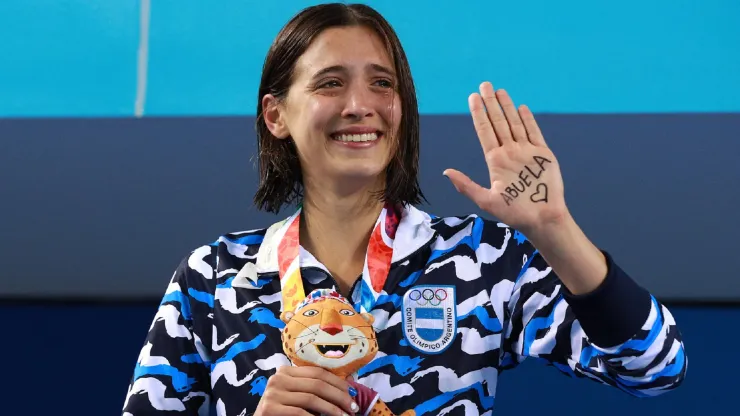 Delfina Pignatiello, nadadora argentina.
