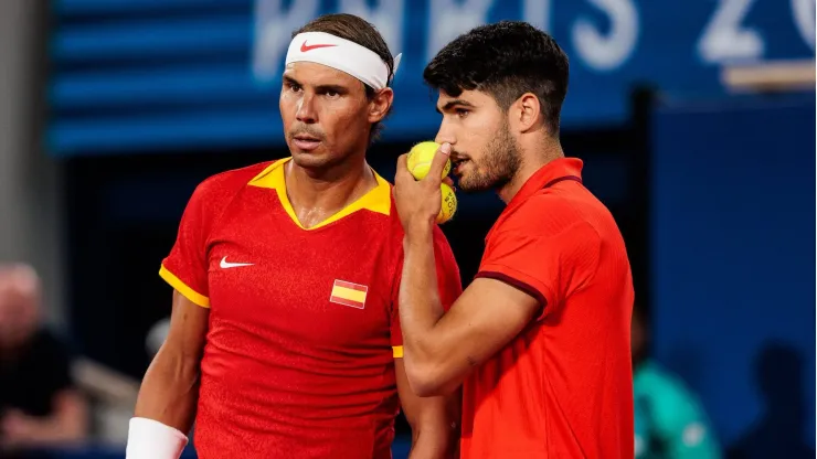 Carlos Alcaraz y Rafael Nadal decidieron competir juntos en París 2024
