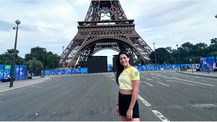 La foto que expuso a la atleta expulsada de París.
