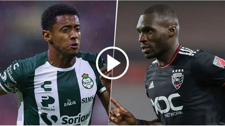 Santos Laguna vs. DC United, por la Leagues Cup.
