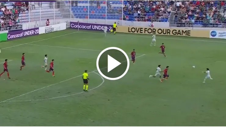 ¡Merece un Puskas! El espectacular golazo de México ante Costa Rica en el Premundial Sub-20
