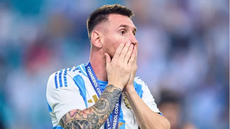 Lionel Messi no está presente en París 2024
