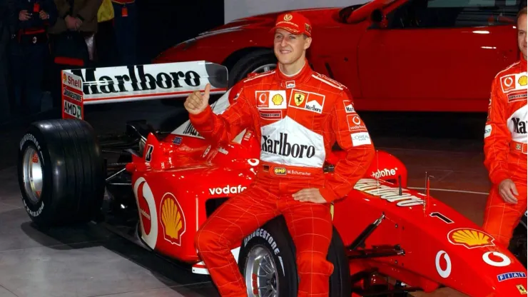 Subastarán un Ferrari que usó Schumacher en la F1
