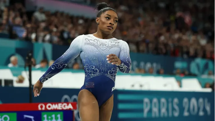 Simone Biles finalizó este lunes su participación en París 2024.
