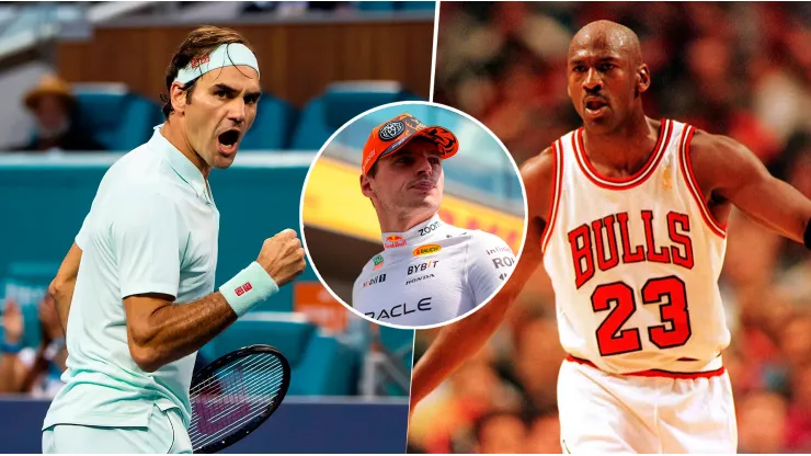 Pusieron a Max Verstappen a la altura de Roger Federer y Michael Jordan
