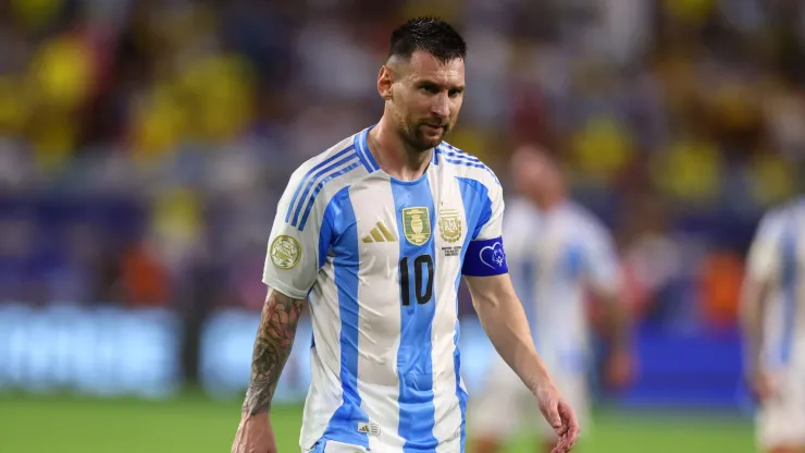 Lionel Messi no jugará ante Chile esta noche.
