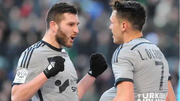 El argentino y el francés jugaron once encuentros juntos en el equipo marsellés.
