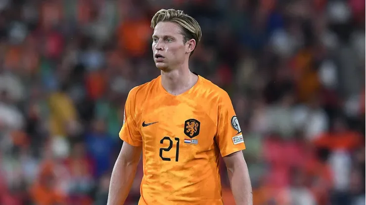 Frenkie de Jong no está presente en Países Bajos vs. Alemania
