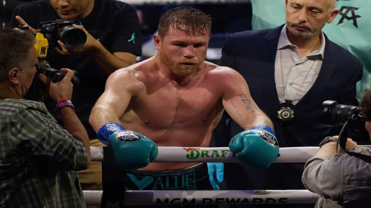 Canelo Álvarez enfrenta a Edgar Berlanga este sábado 14 de septiembre.
