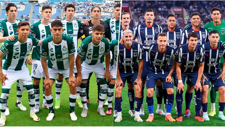 Santos Laguna y Rayados se enfrentan por la Liga MX
