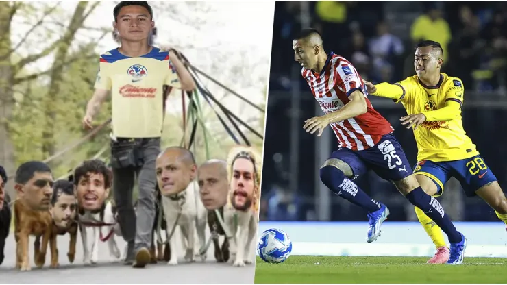 Los memes de América vs. Chivas por el Clásico Nacional.
