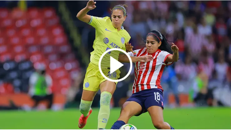 América y Chivas femenil se miden en un partidazo.
