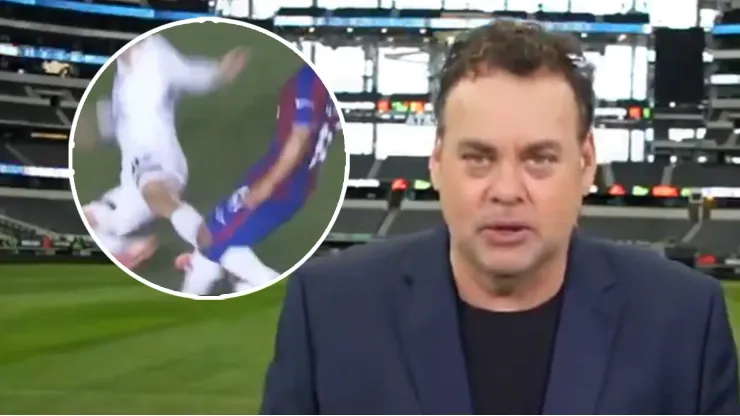 David Faitelson pide la sanción más severa para Luis Ruiz, el jugador que lesionó al Hobbit González
